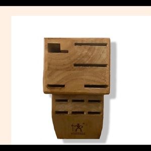 J.A Henckels Wooden Knife Holder